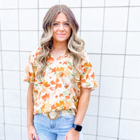 The Becki Floral Blouse