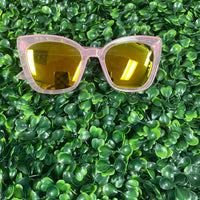 White Cat Eye Sunglasses