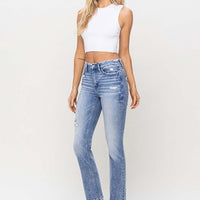 The Karma Flying Monkey High Rise Crop Straight