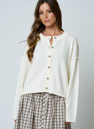 Everyday Knit Cardigan-2 colors
