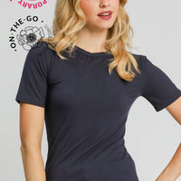 crew neck tee luxeknit