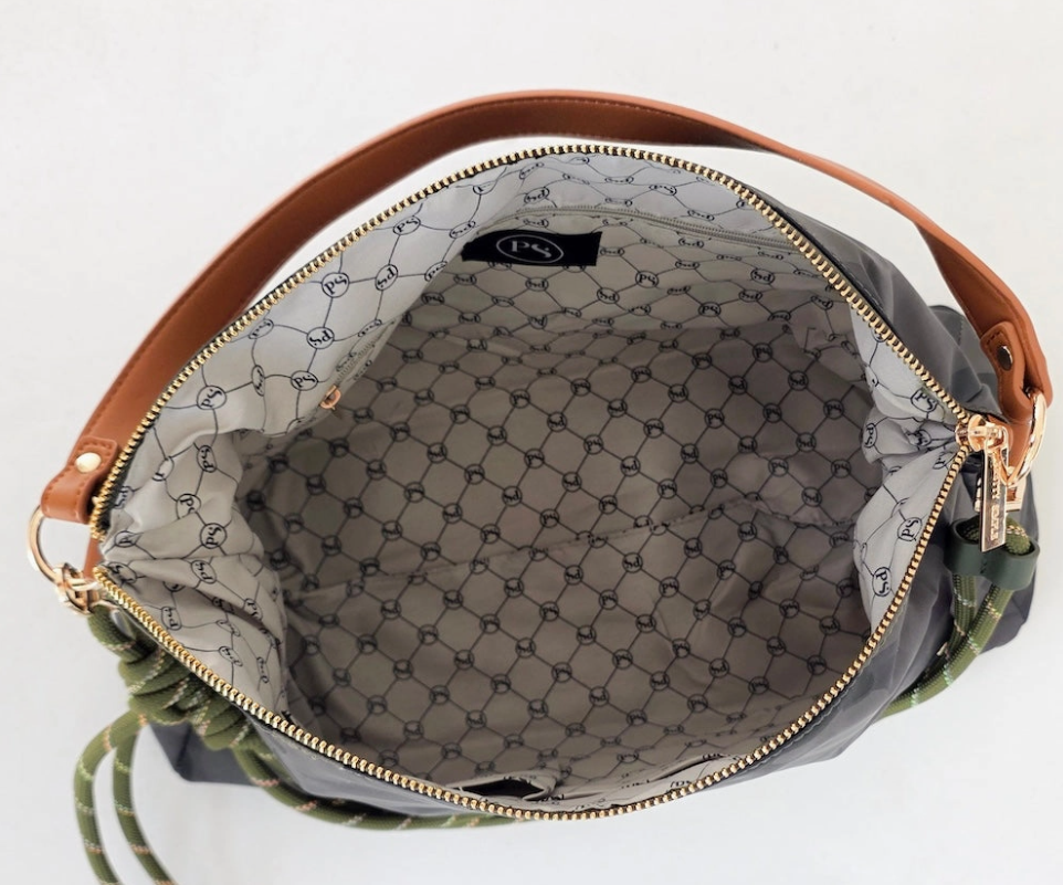 Nikki Nylon Slouchy Shoulder Bag