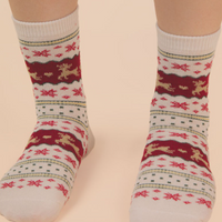 Christmas crew socks