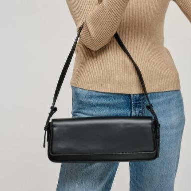 Sleek Shoulder Bag - 2 colors
