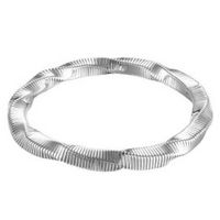 Stretch Bracelet twist - gold/silver