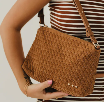 Harper Suede Hobo Bag
