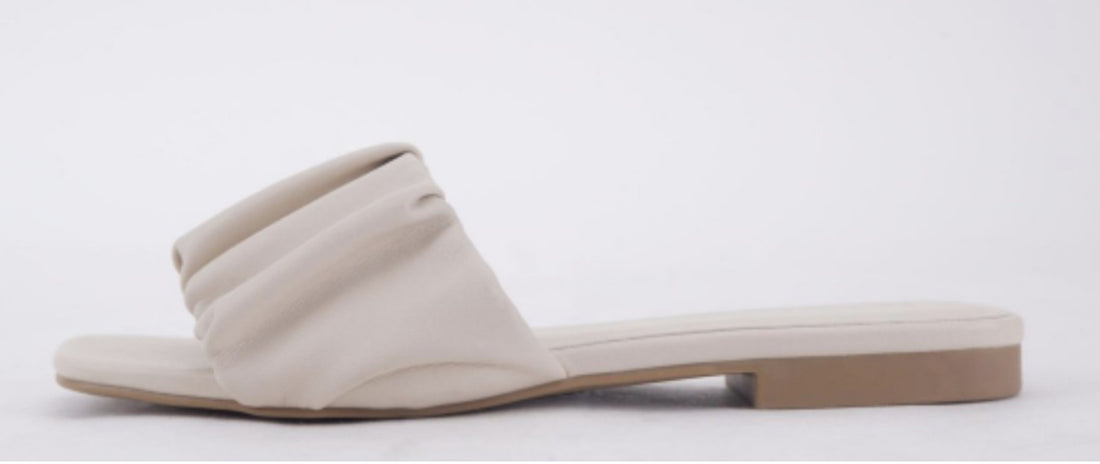 The Well Nude Slide Sandals