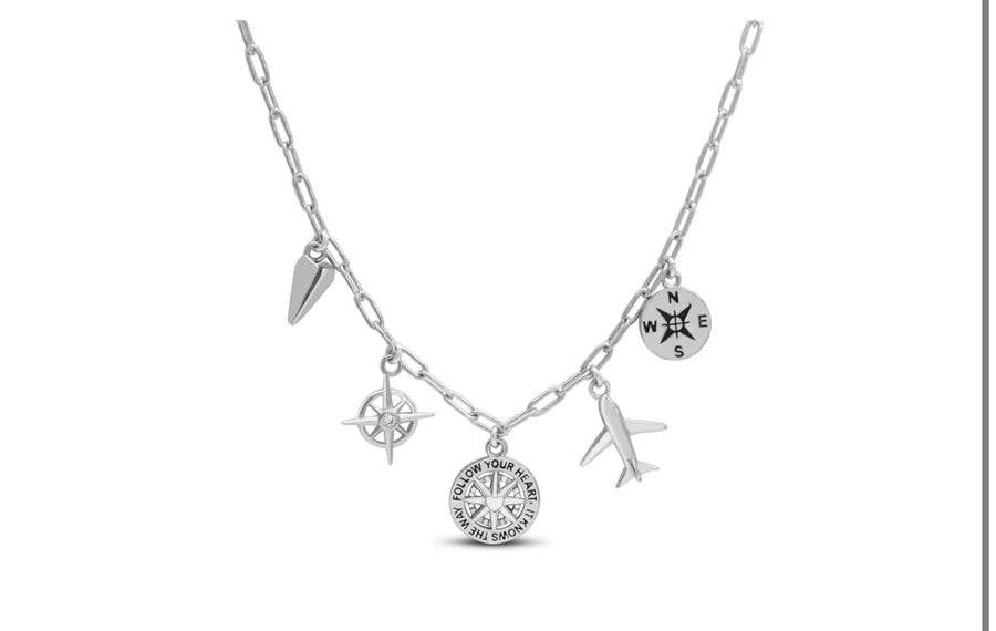 Bon Voyage! Charm Necklace