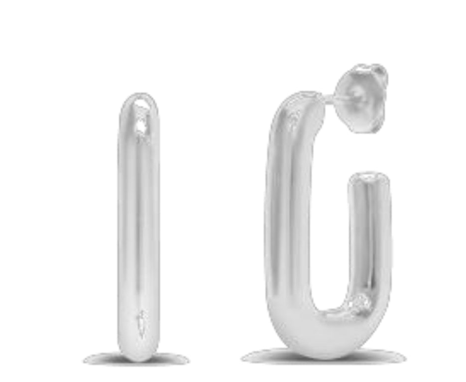 ISLA Link Look Hoop Earrings