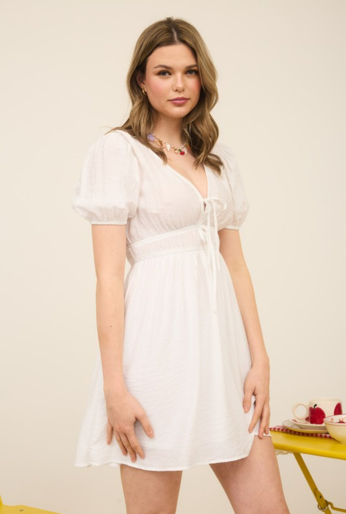 The Kloe White Dress