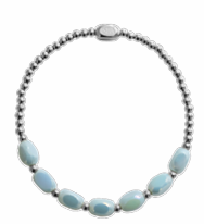 Isla - Pop of Color Meet Me Halfway Blue Sky Bracelet