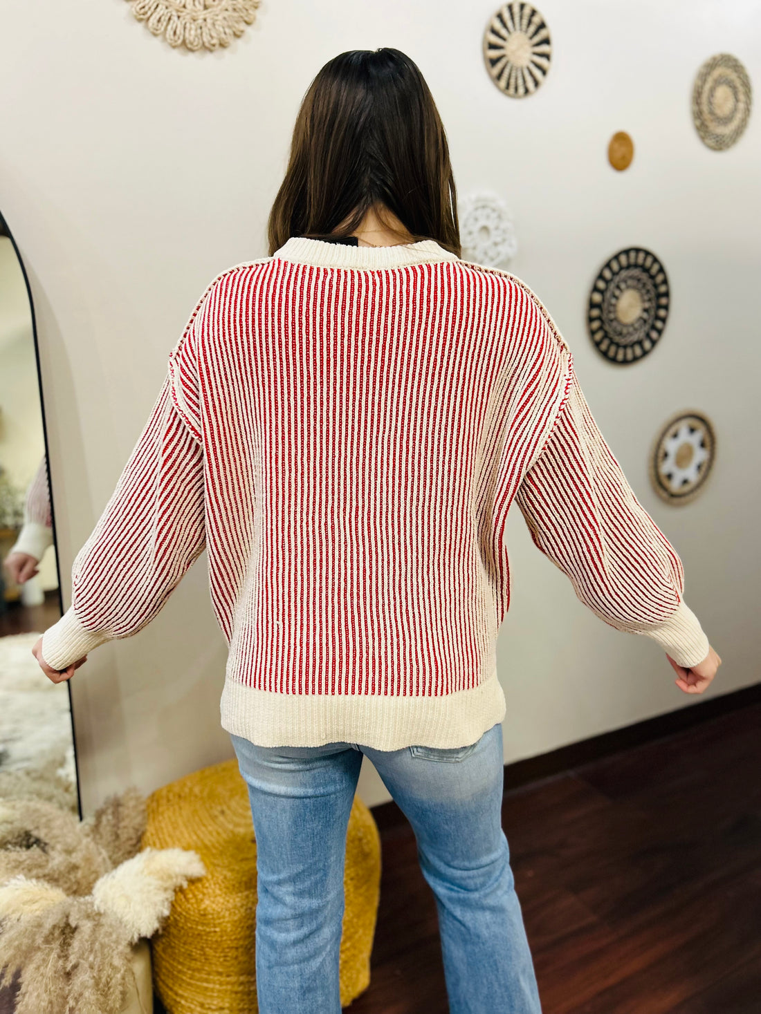 The Bella Ruby Sweater