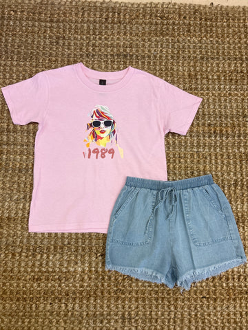 Youth 1989 Pink Tee
