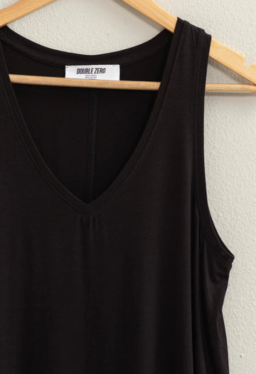 Call Me Yours Black Tank