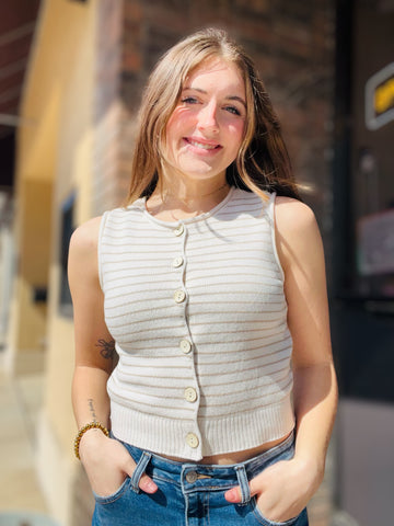 The Sue Reversible Sleeveless Top
