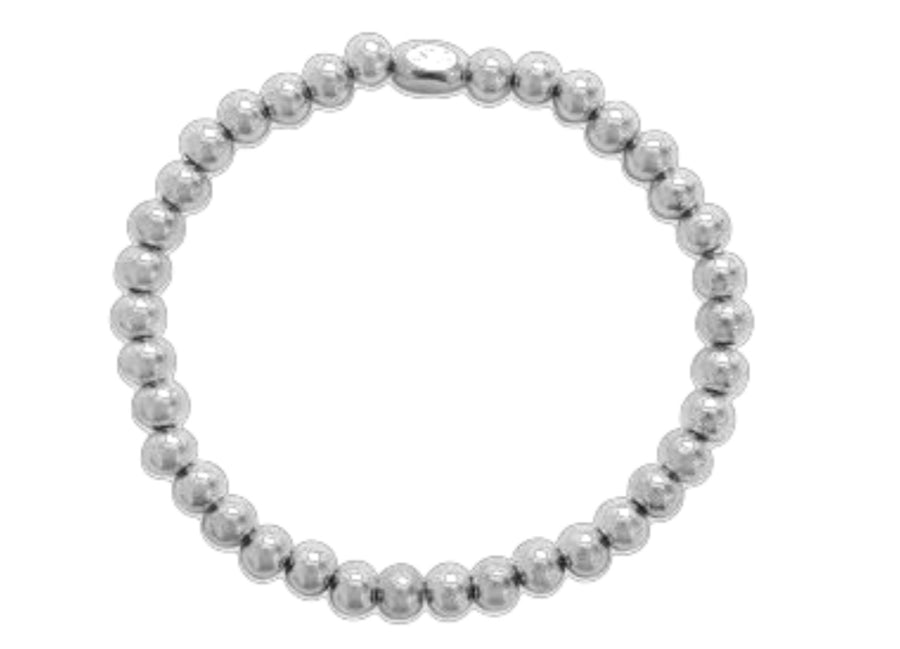 ISLA Stretch Plain Ball 6mm Bracelet