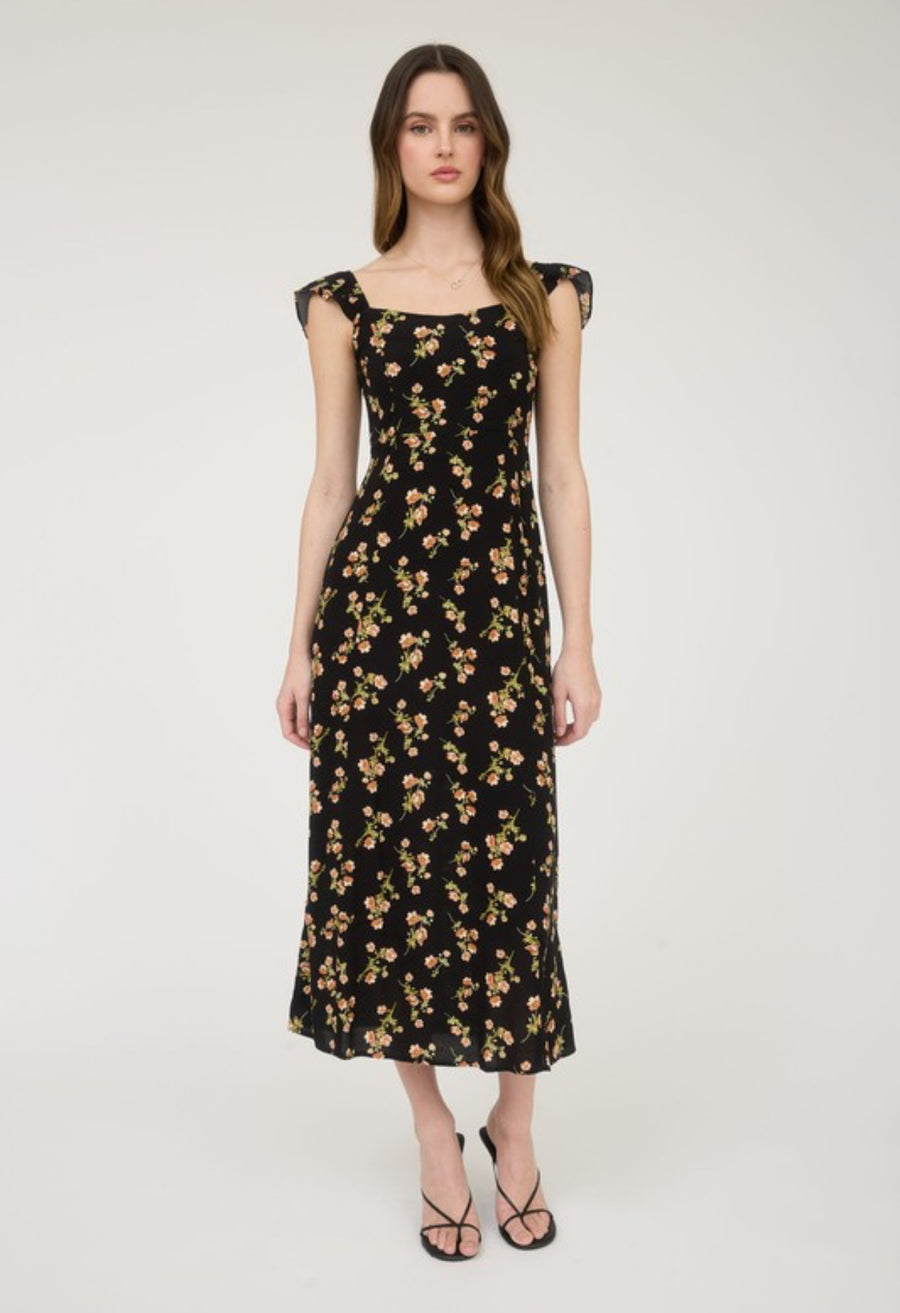 The Mika Floral Midi Dress