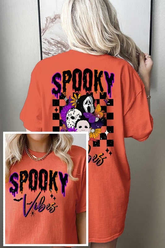 Spooky Vibes Halloween Graphic Tee