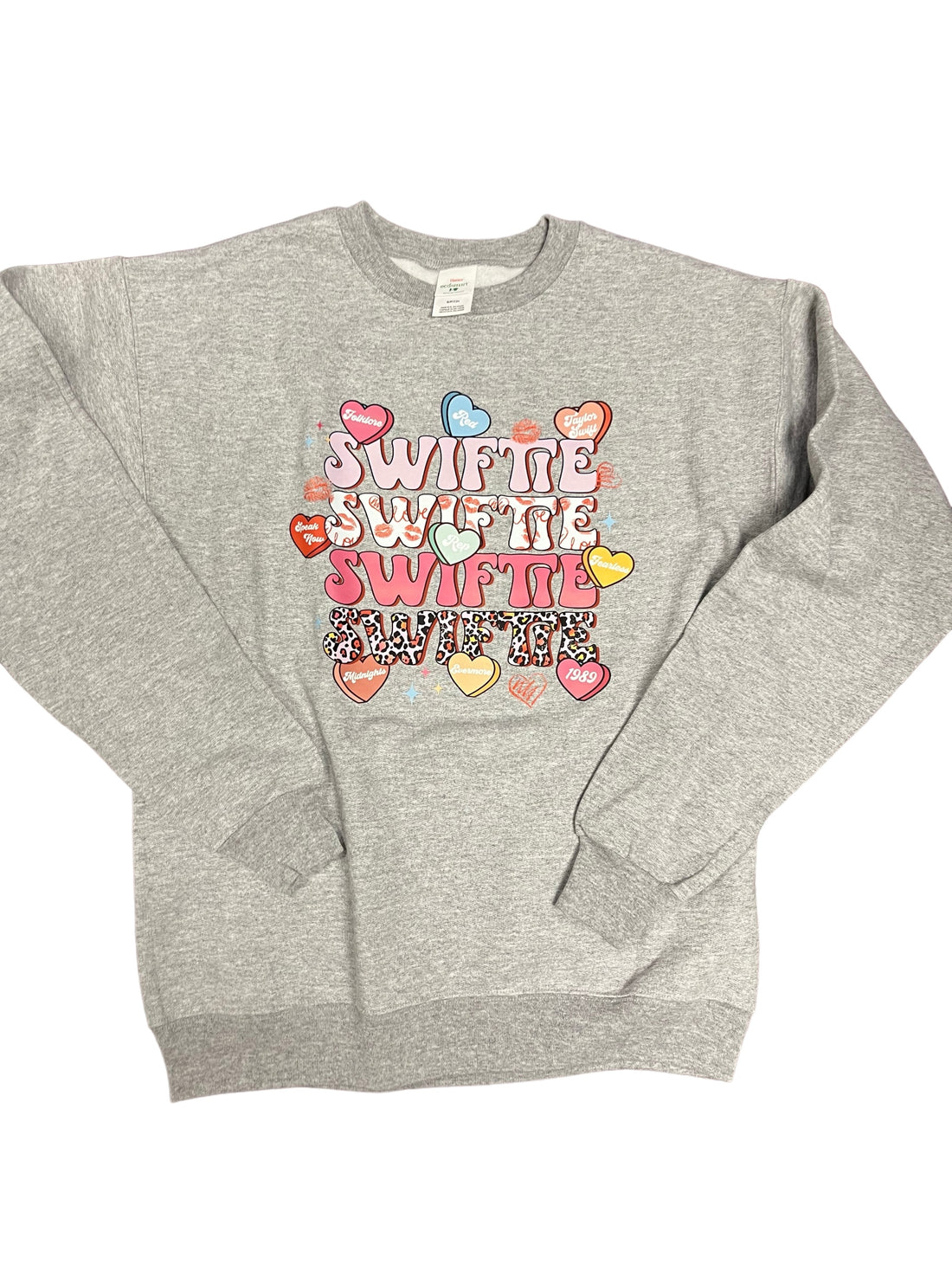 Swiftie Album Heart Crewneck