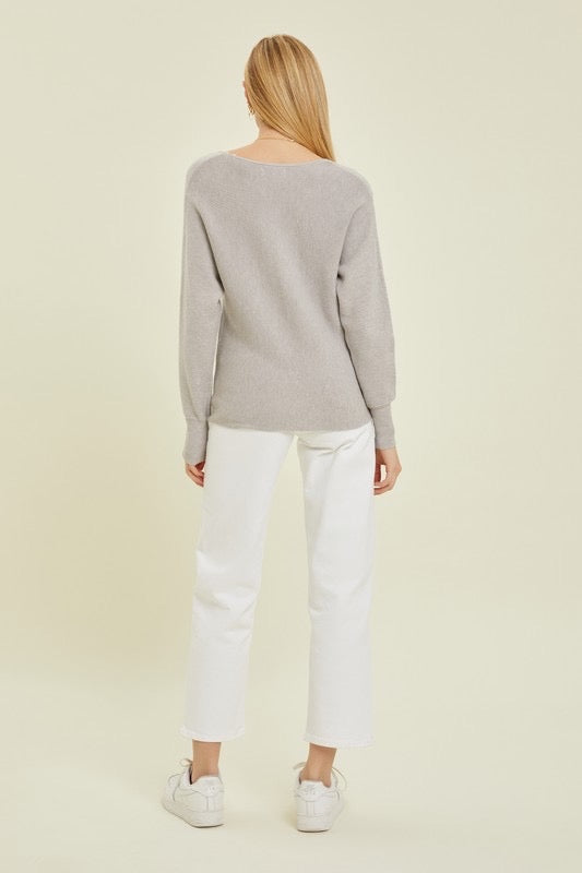 The Kendall Silver Sweater