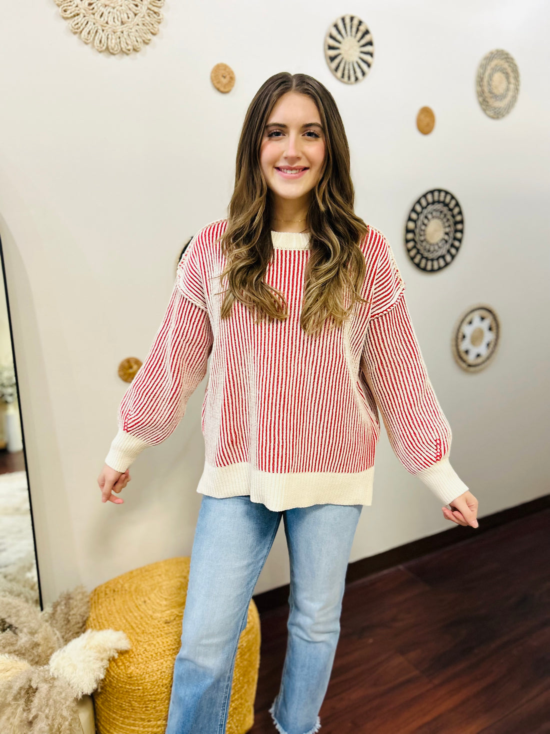 The Bella Ruby Sweater