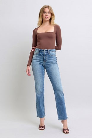 Judy Blue Straight Leg Jeans