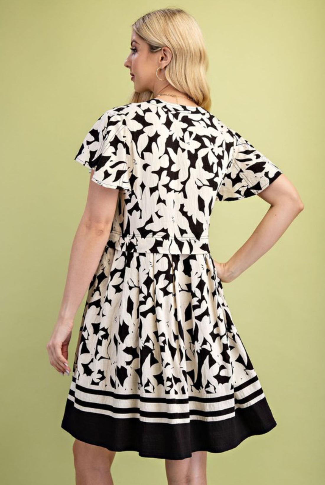 The Delilah Floral V-Neck Dress