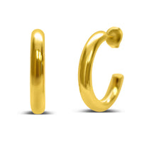 Isla Weightless 25mm Hoop Earrings
