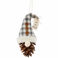 Mud Pie Pine Cone Ornament