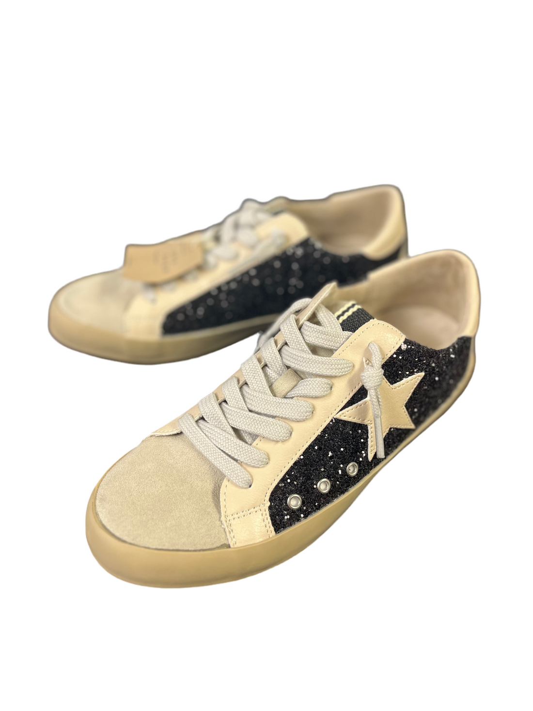 Kids Shu Shop Paula Black Glitter