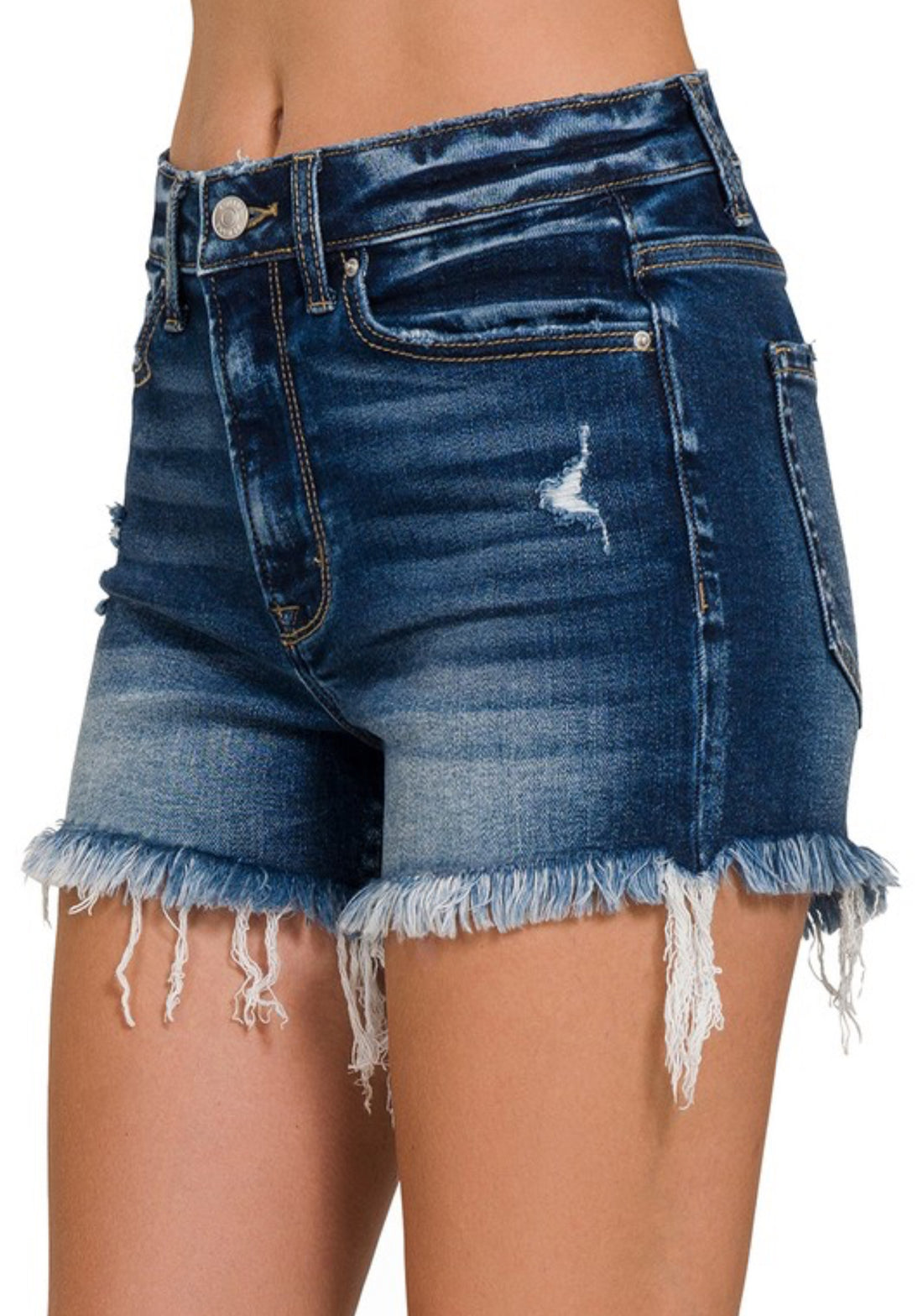 Zenana Jean Shorts