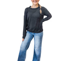 Zenana HW Wide Leg Jeans