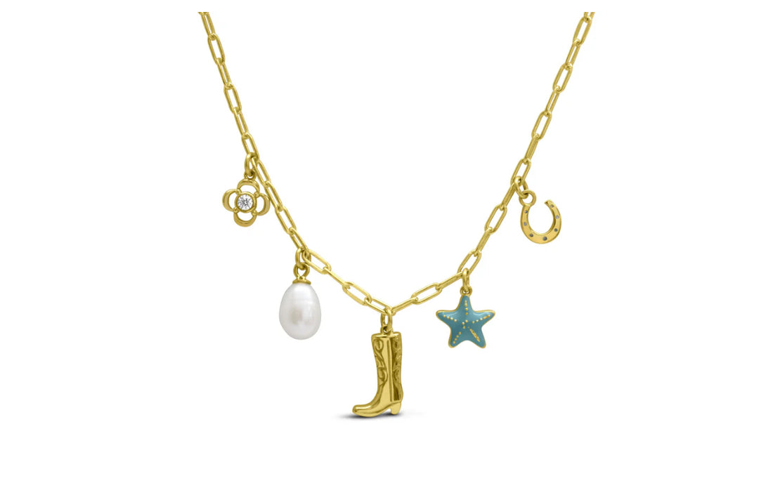 Howdy Girl. Make a Splash. Charm Necklace