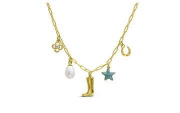Howdy Girl. Make a Splash. Charm Necklace
