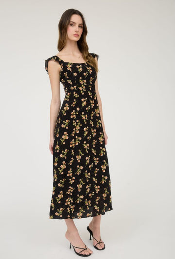 The Mika Floral Midi Dress
