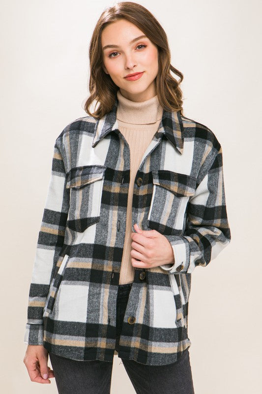 The Kate Plaid Shacket