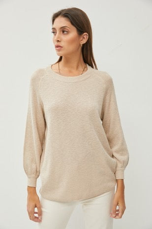 The Bailey Lt Taupe Sweater