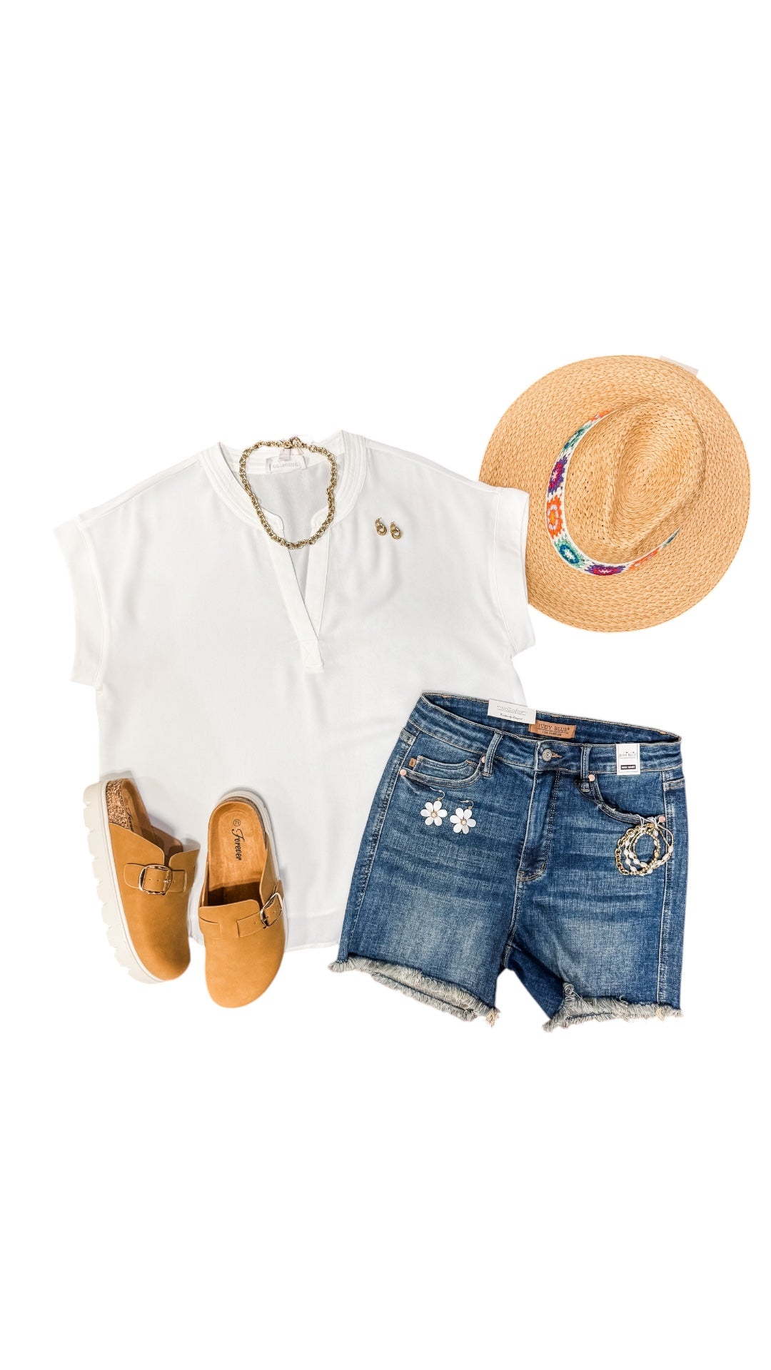 The Tomi Off White Blouse