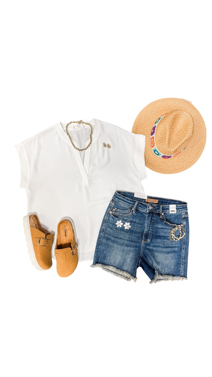 The Tomi Off White Blouse