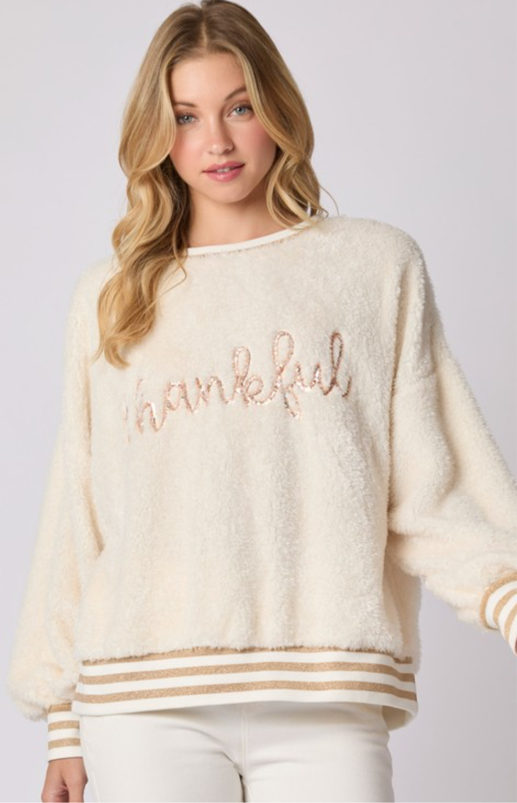 The Jessie Thankful Sweater