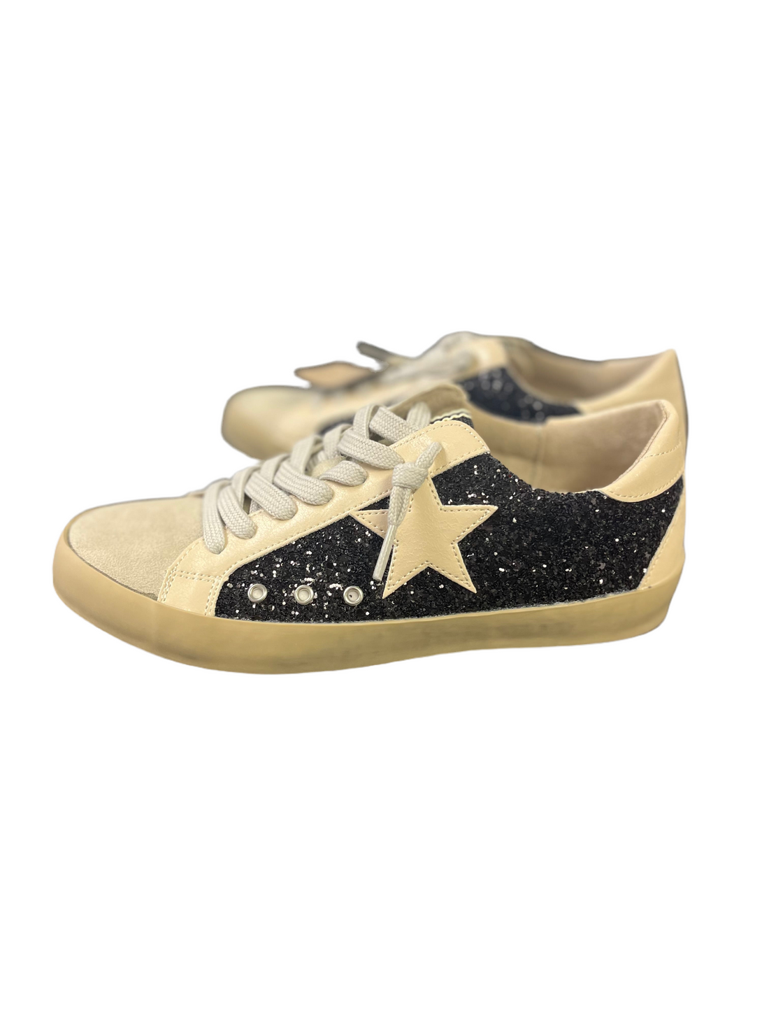 Kids Shu Shop Paula Black Glitter