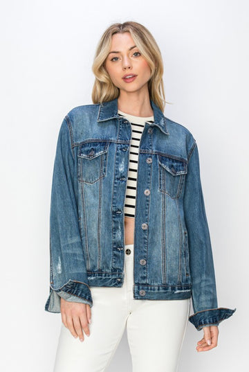 Risen Relaxed Fit Jean Jacket