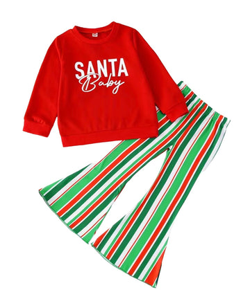 Santa Baby 2pc Holiday Outfit