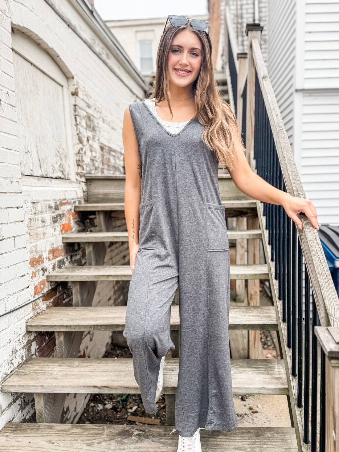 The Rachel charcoal Jumper