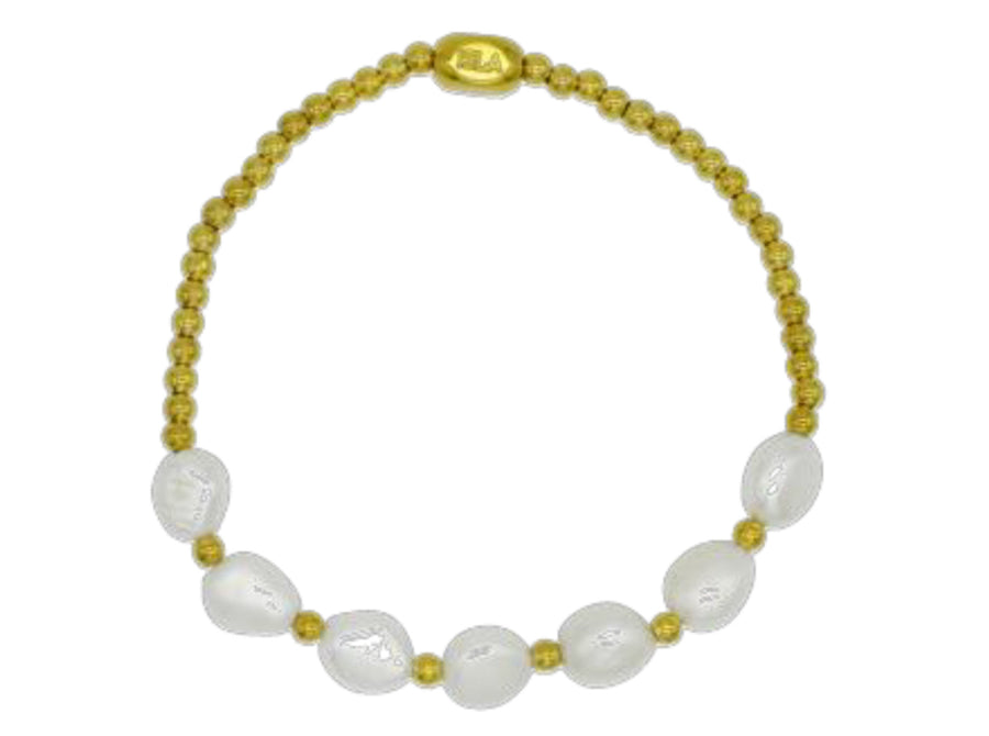 ISLA Meet Me Halfway Pearl Stretch Bracelet