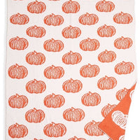 Reversible Pumpkin Blanket