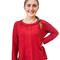 The Carmen Red Top