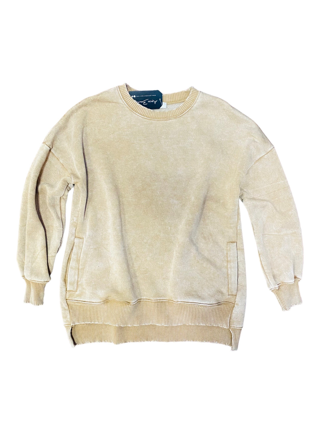 CAMEL The Kay Cozy Crewneck