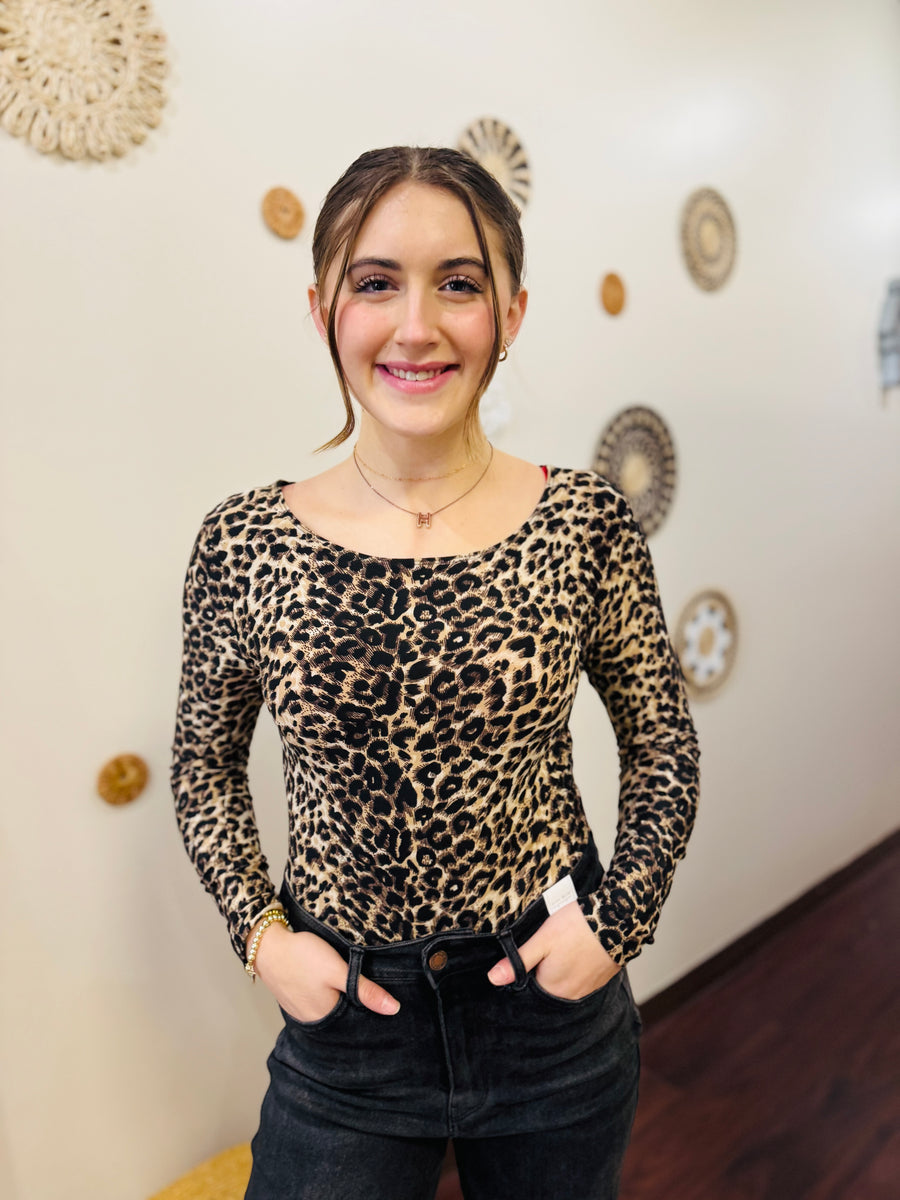 The Ivy Leopard Bodysuit