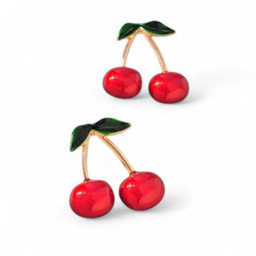 Cherry Stud Earring